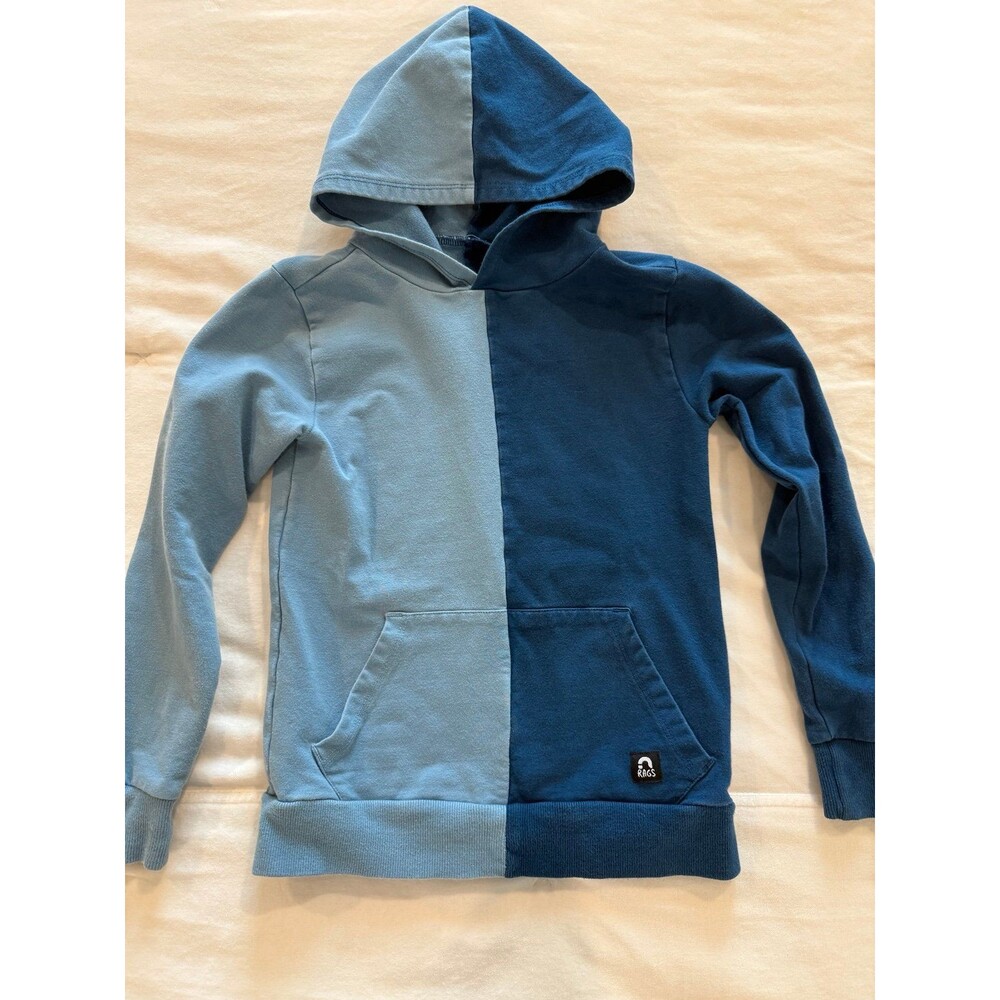 Rags to raches color block hoodie